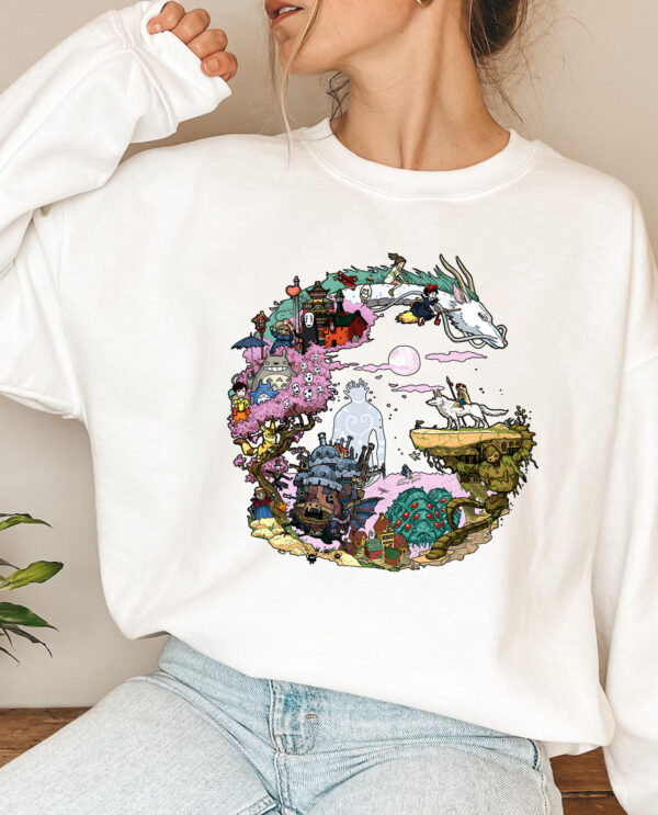 Studio Ghibli Movies Anime Sweatshirt