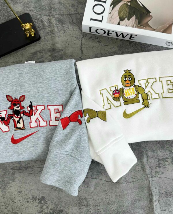 Five Night at Freddy’s – Foxy and Chica Couple Embroidered