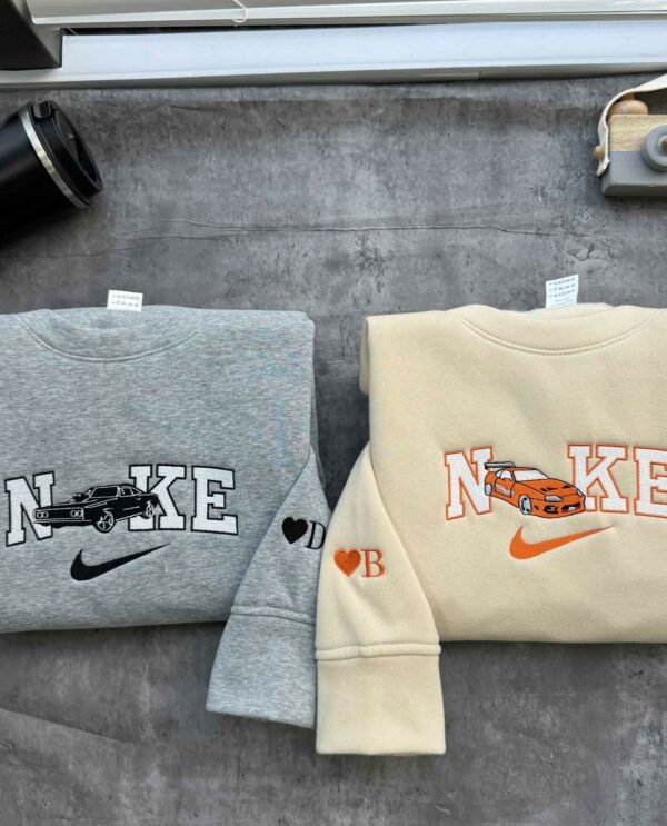 Brian O’Conner and Dominic Toretto Embroidered