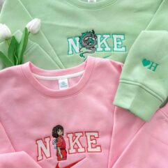 Spirited Away – Haku and Ogino Chihiro Embroidered