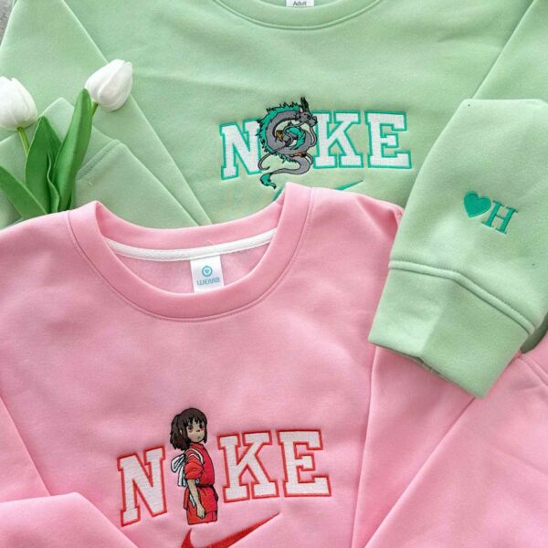 Spirited Away – Haku and Ogino Chihiro Embroidered