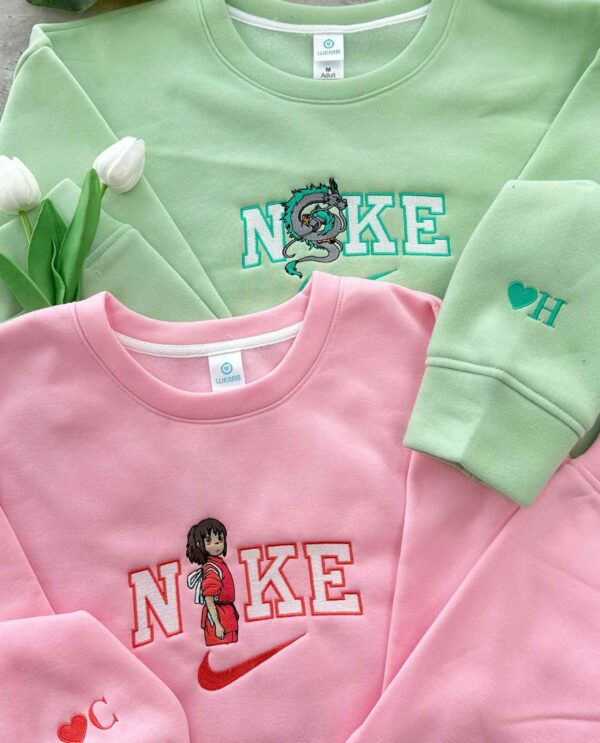 Spirited Away – Haku and Ogino Chihiro Embroidered