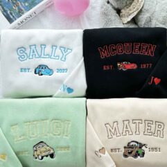 McQueen Mater Sally Ver4 Cars Sweatshirt