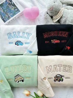 McQueen Mater Sally Ver4 Cars Sweatshirt