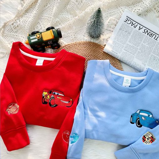 McQueen,Sally and Mater New Cars Sweatshirt