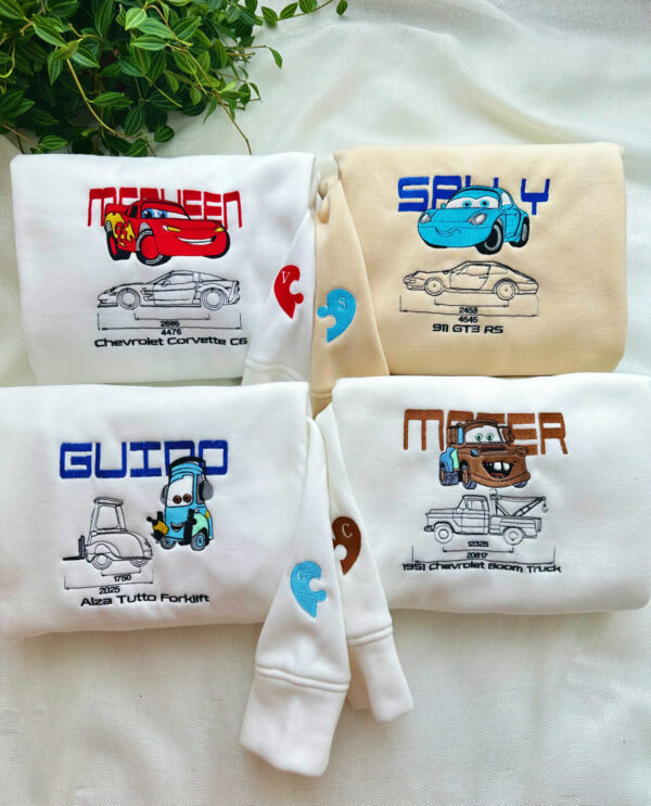 McQueen And Mater Cars Sweatshirt