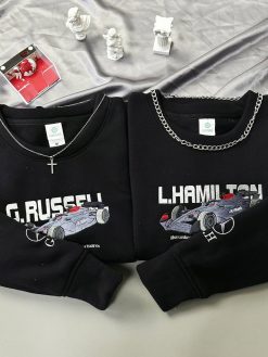 Russell & Hamilton Formula 1 Mercedes Embroidered Sweatshirt