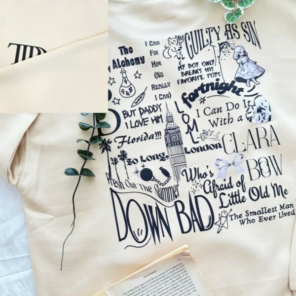 TS – TTPD Album Vintage Sweatshirt