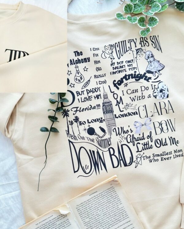 TS – TTPD Album Vintage Sweatshirt