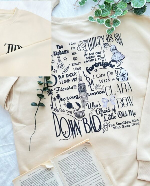 TS – TTPD Album Vintage Sweatshirt