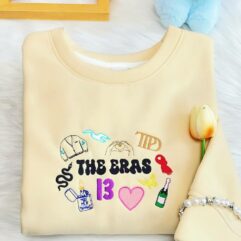 TS – The Eras Album Symbols Embroidered Sweatshirt