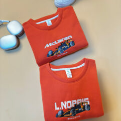 L.Norris & McLaren Embroidered Sweatshirt