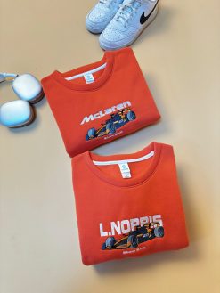 L.Norris & McLaren Embroidered Sweatshirt