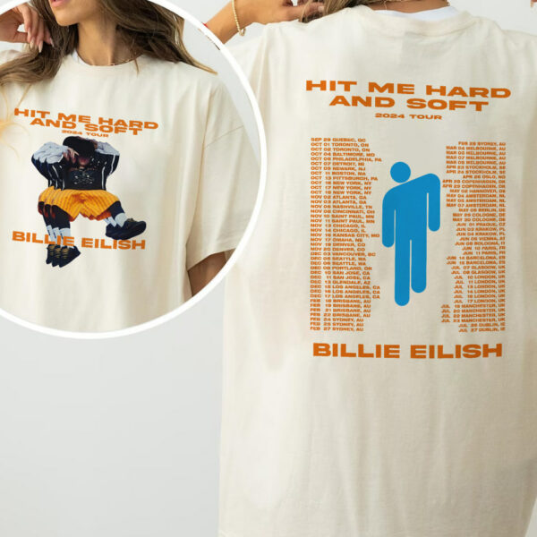 Billie Eilish’s Tour – Hit Me Hard And Soft Sweatshirt