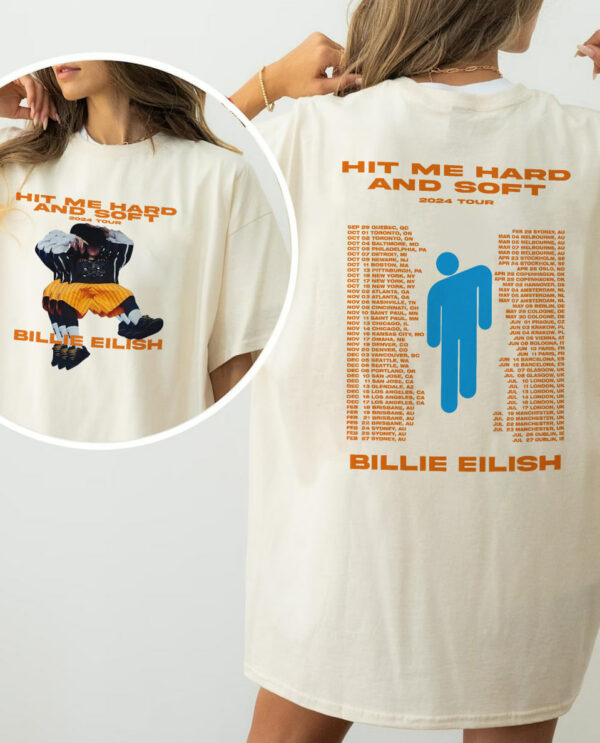 Billie Eilish’s Tour – Hit Me Hard And Soft Sweatshirt