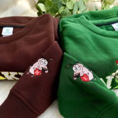 Courage The Cowardly Dog – Embroidered