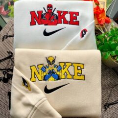 Dealpool and Wolverine Embroidery