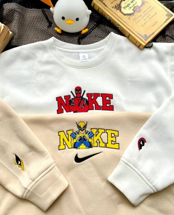 Dealpool and Wolverine Embroidery