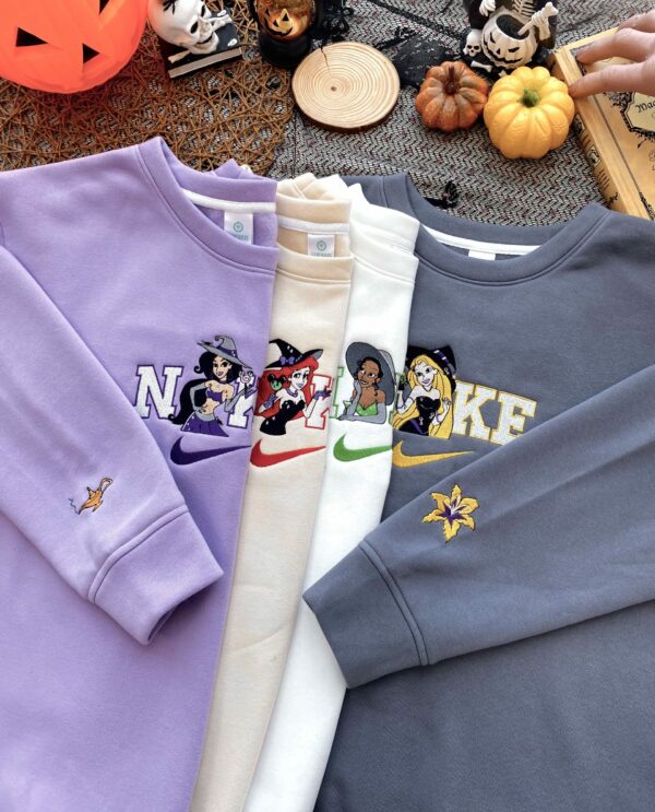 Princess Disney (ver Halloween) – Embroidered Sweatshirt/Hoodie/T-shirt