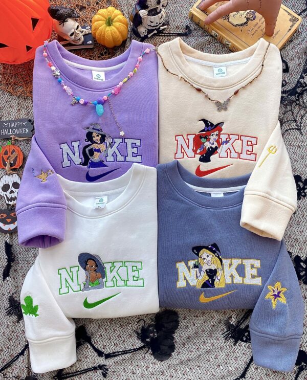 Princess Disney (ver Halloween) – Embroidered Sweatshirt/Hoodie/T-shirt