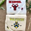 Dealpool and Wolverine Embroidery