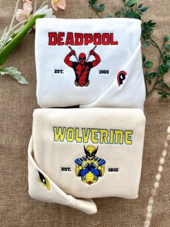 Dealpool and Wolverine Embroidery Ver2