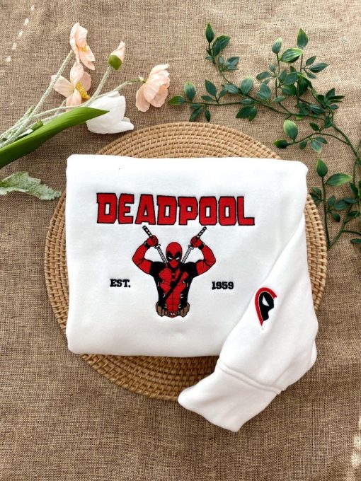 Dealpool and Wolverine Embroidery Ver2