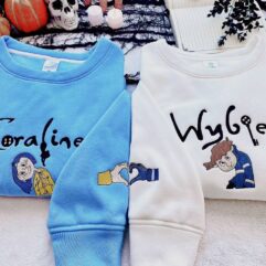 Coraline and Wybie sweatshirt Ver2