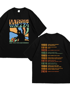 Kamala Harris 2024 – Voting Prevents Unwanted Presidencies Shirt (2 Side)