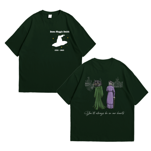 Maggie Smith T-Shirt, In Loving Memory of Maggie Smith, Vintage Tshirt, ProfessorGonagall, Violet Crawley Shirt, Sweatshirt, Hoodie, T-shirt