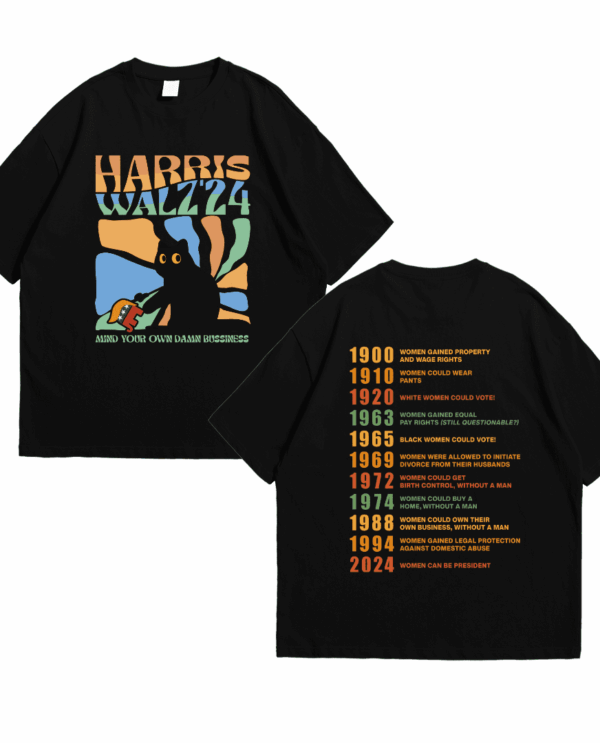 Kamala Harris 2024 – Voting Prevents Unwanted Presidencies Shirt (2 Side)