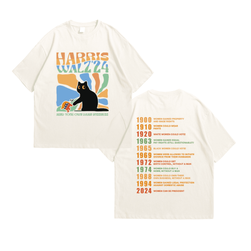 Kamala Harris 2024 – Voting Prevents Unwanted Presidencies Shirt (2 Side)