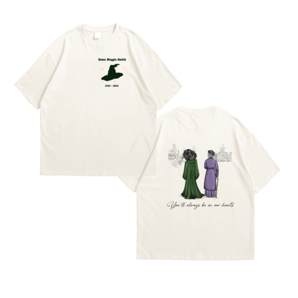 Maggie Smith T-Shirt, In Loving Memory of Maggie Smith, Vintage Tshirt, ProfessorGonagall, Violet Crawley Shirt, Sweatshirt, Hoodie, T-shirt