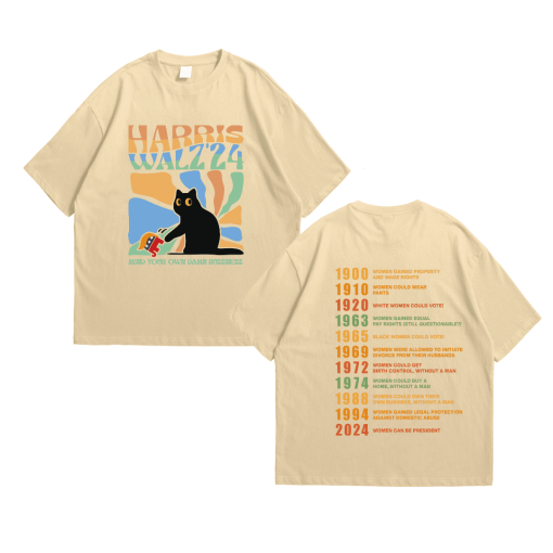 Kamala Harris 2024 – Voting Prevents Unwanted Presidencies Shirt (2 Side)