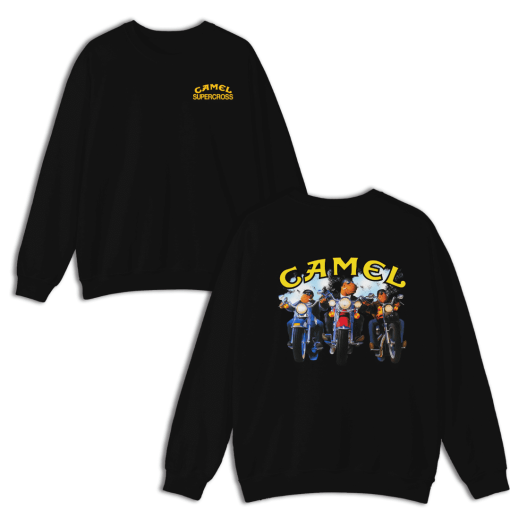 Camel Supercross Vintage 1993 TShirt/Sweatshirt/Hoodie (2 Side)