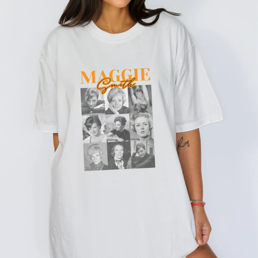 Maggie Smith T-Shirt, In Loving Memory of Maggie Smith, Vintage Tshirt, ProfessorGonagall, Violet Crawley Shirt, Sweatshirt, Hoodie, T-shirt