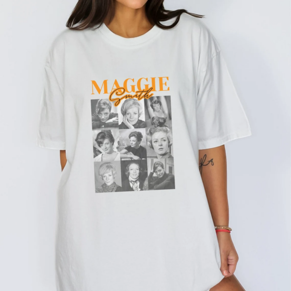 Maggie Smith T-Shirt, In Loving Memory of Maggie Smith, Vintage Tshirt, ProfessorGonagall, Violet Crawley Shirt, Sweatshirt, Hoodie, T-shirt