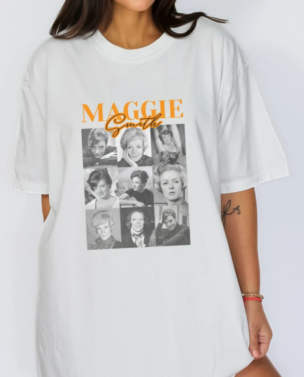 Maggie Smith T-Shirt, In Loving Memory of Maggie Smith, Vintage Tshirt, ProfessorGonagall, Violet Crawley Shirt, Sweatshirt, Hoodie, T-shirt