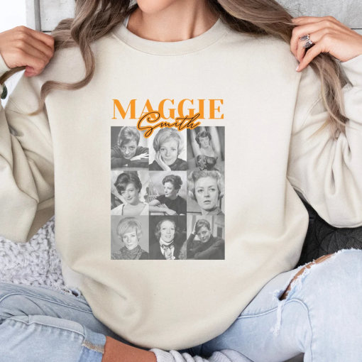 Maggie Smith T-Shirt, In Loving Memory of Maggie Smith, Vintage Tshirt, ProfessorGonagall, Violet Crawley Shirt, Sweatshirt, Hoodie, T-shirt