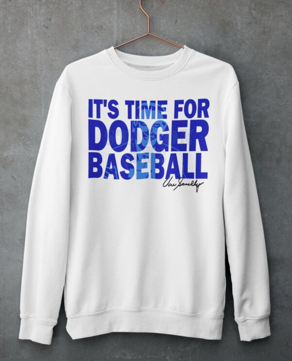It’s Time For Dodgers Baseball Quotes Vin Scully Shirt