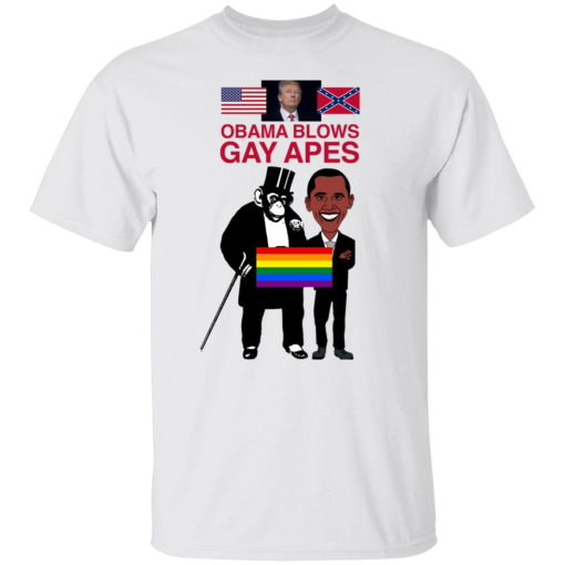 Obama Blows Gay APES Shirt