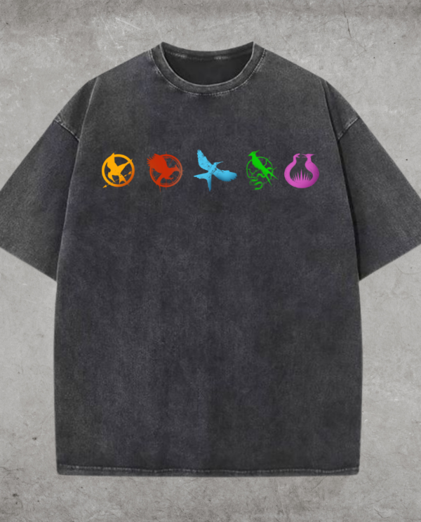 The Hunger Games 5 Symbol T-Shirt, Book And Movies Apparel, Gift for Book Lover (Copy) The Hunger Games 5 Symbol T-Shirt, Book And Movies Apparel, Gift for Book Lover (Copy)