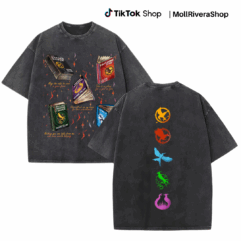 The Hunger Games 2 Sides T-Shirt Ver 2, Book And Movies Apparel, Gift for Book Lover The Hunger Games 2 Sides T-Shirt Ver 2, Book And Movies Apparel, Gift for Book Lover