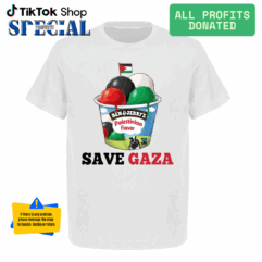 Ben and Jerry’s Save Gaza Palestine T-Shirt, Ben&Jerry’s ice cream Save Gaza Free Palestine Tee, Solidarity Protest Shirt, Gaza Freedom Tee, Activist Shirt