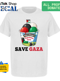 Ben and Jerry’s Save Gaza Palestine T-Shirt, Ben&Jerry’s ice cream Save Gaza Free Palestine Tee, Solidarity Protest Shirt, Gaza Freedom Tee, Activist Shirt