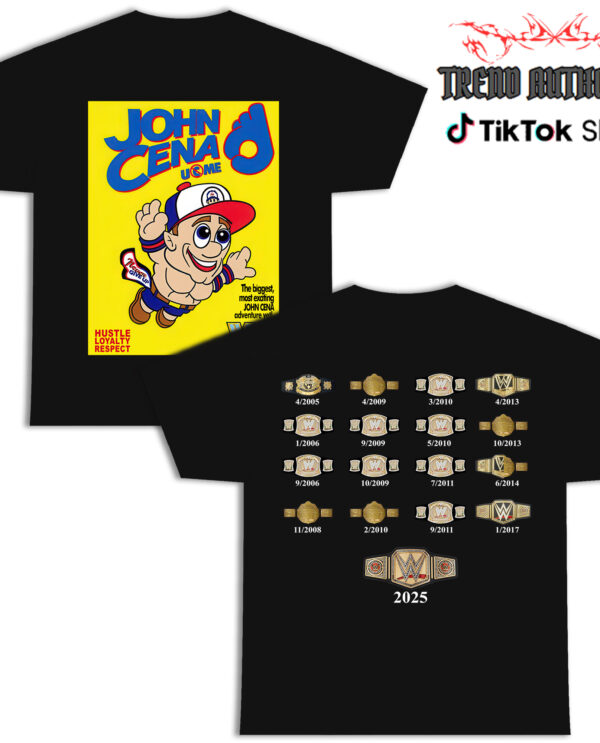 John Cena Super Mario All T-Shirt