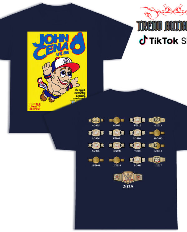 John Cena Super Mario All T-Shirt