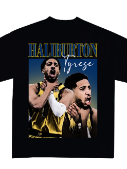 Tyrese Haliburton Choke Sign T-Shirt