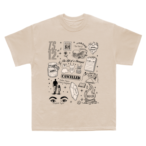The Life Of A Showgirl Tracklist T-Shirt, Sweatshirt, Hoodie