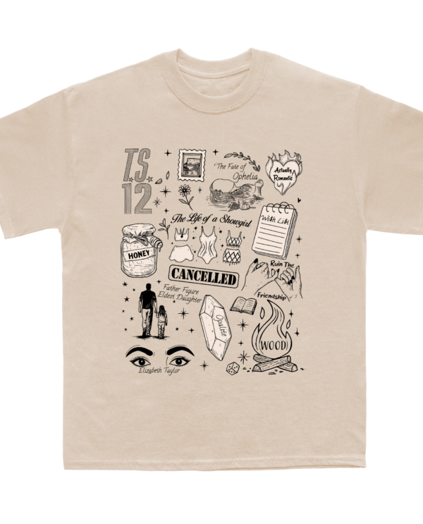 The Life Of A Showgirl Tracklist T-Shirt, Sweatshirt, Hoodie